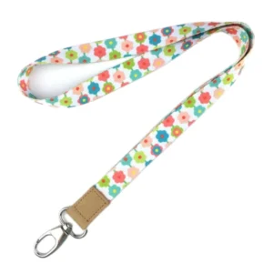 Leather Wrist Neck Id Lanyard