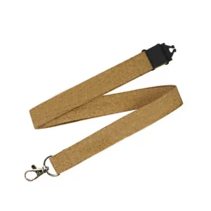 Eco-friendly Cork Lanyard with Metal Hook