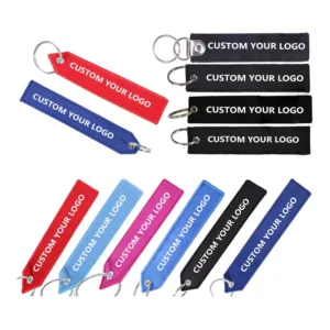 Customizable Polyester Lanyard Keychains