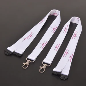 Logo Id Badge Lanyard with Breakaway Clip