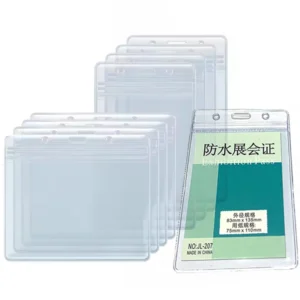 Customizable Waterproof Pvc Id Card Holder