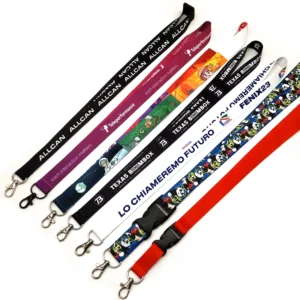 Logo Polyester Keychain Lanyard