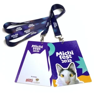Customizable Pvc Lanyard with Id Card Holder