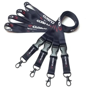 Polyester Lanyard with Breakaway Clip