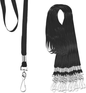 Durable Polyester Lanyards with Swivel Hooks