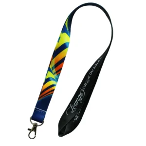 Customizable Polyester Lanyard with Snap Hook