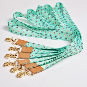 Customizable Polyester Badge Holder Lanyard