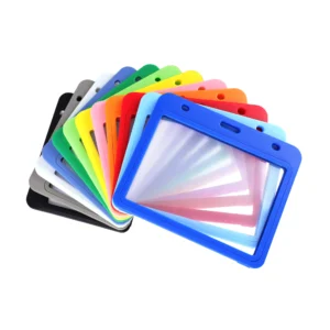 Double-sided Id Badge Holder with Neck Strap