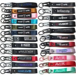 Logo Carabiner Keychain Lanyard