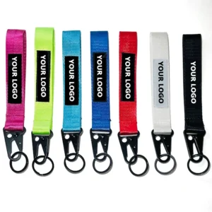 Logo Polyester Lanyard with Metal Lock