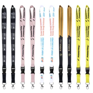 Customizable Polyester Lanyard with Metal Hook