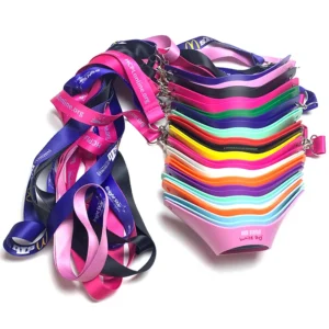 Polyester Wine Glass Holder Lanyard
