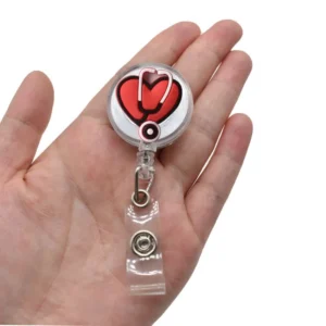 Medical Badge Reel Keychains