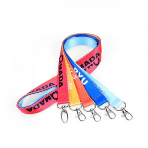Polyester Lanyard with Metal Hook