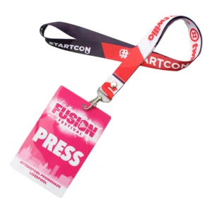 Logo Pvc Polyester Lanyard