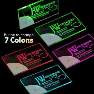 Led Acrylic Name Badge
