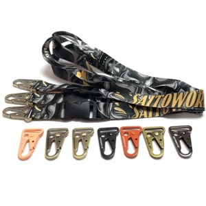 Luxury Jacquard Lanyard with Hook