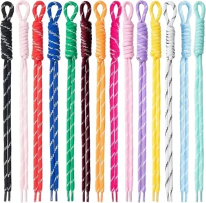 14-piece Colorful Paracord Keychain Kit