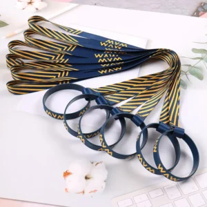 Customizable Lanyard with Cup Holder