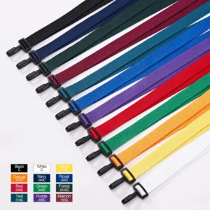Customizable Polyester Lanyard with Safety Breakaway