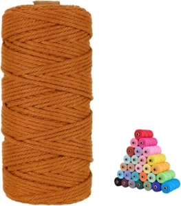 3mm Grey Macrame Cord Meters