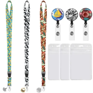 Polyester Id Badge Lanyard with Holder