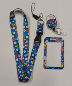 Logo Retractable Badge Lanyard