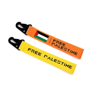 Printed Fabric Keychain Lanyard