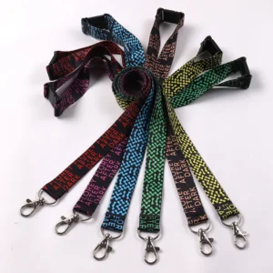 Customizable Polyester Lanyard with Safety Buckle