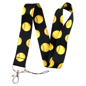 Customizable Sport Team Lanyard Keychains