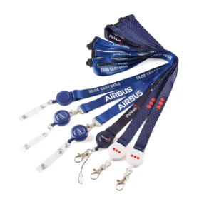 Silk Screen Logo Lanyard with Hook