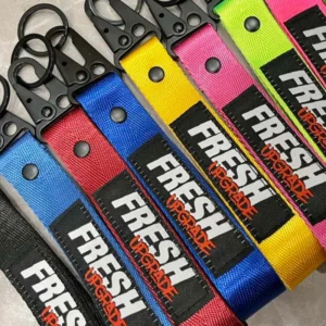 Customizable Polyester Key Lanyard with Hooks