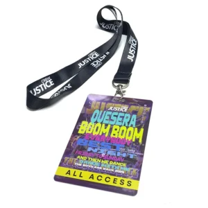 Customizable Pvc Rfid Access Card with Lanyard