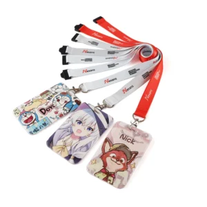 Customizable Anime Lanyard with Card Holder