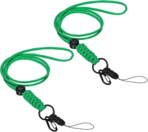 Adjustable Polyester Lanyard with Metal Hook