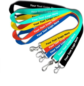Customizable Polyester Lanyard with Breakaway Clip