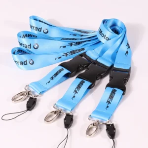 Durable Polyester Lanyard with Detachable Strap