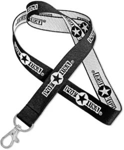 Polyester Lanyard with Metal Hook