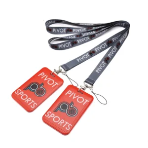 Silk Screen Polyester Neck Lanyard