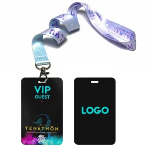 Customizable Polyester Lanyard Card Holder