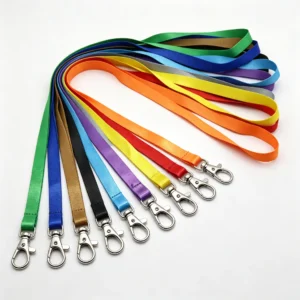 Colorful Id Badge Lanyard with Metal Clasp