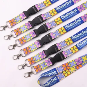Customizable Breakaway Lanyard with Card Holder
