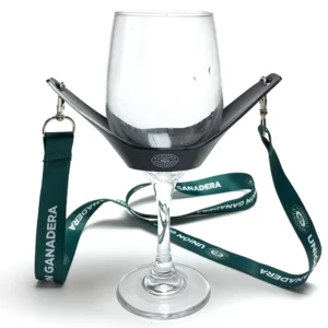 Customizable Pvc Wine Glass Holder Lanyard