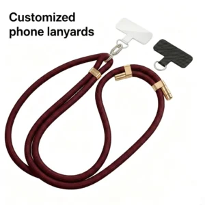 Detachable Polyester Phone Lanyard Strap
