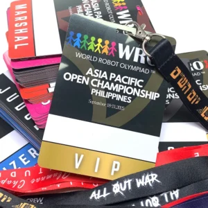 Customizable Polyester Event Lanyard