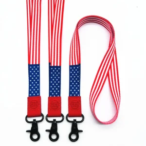Premium Leather Wristlet Keychain Lanyard
