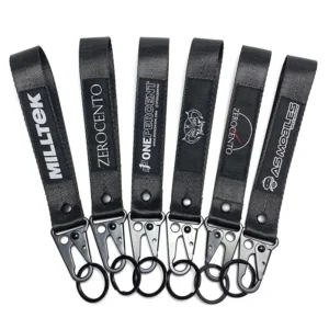 Customizable Short Polyester Wrist Lanyard