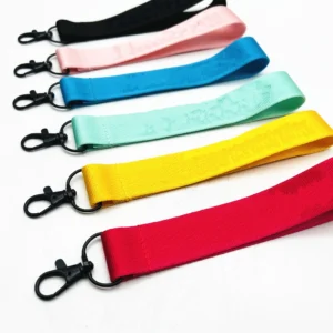 Durable Nylon Wristlet Lanyard with Hook